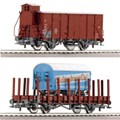 Hабор грузовых вагонов Roco НО (45955)